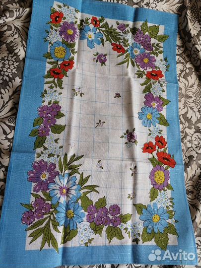 Полотенце СССР лён