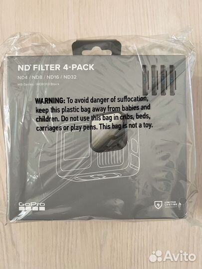ND Filter 4-Pack Gopro 13