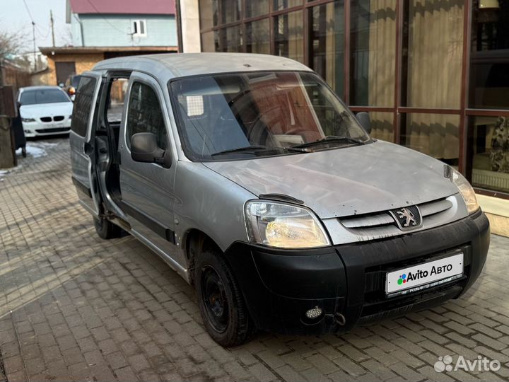 Peugeot Partner 1.9 МТ, 2005, 285 000 км