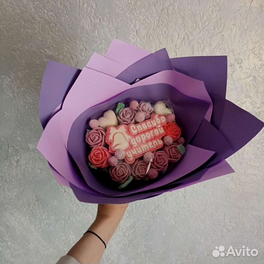 Шоколадные букеты к 1 сентября