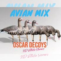 Чучела гусей белолобый Аvian-MIX 3D Oskar Decoys