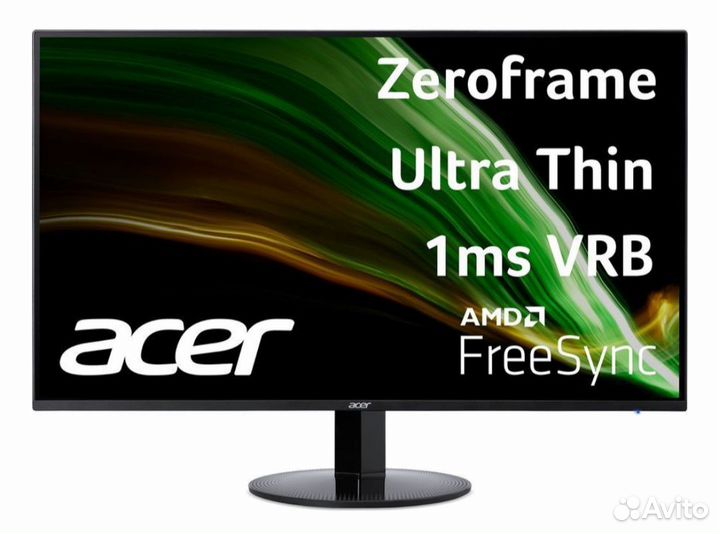 Монитор Acer 27 IPS SB271bmix full hd freeSync