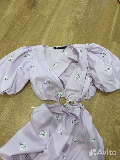 Сарафан хлопковый zara