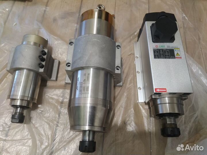 Шпиндели новые 2.2kw 3.0kw 5.5kw 6kw Чпу запчасти