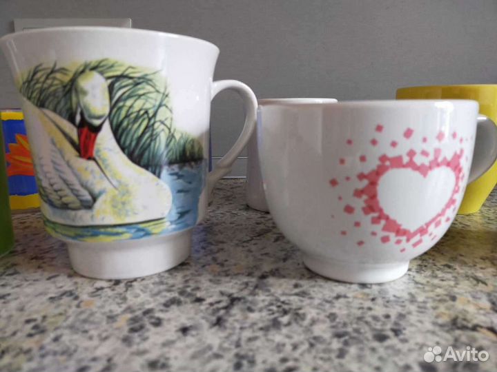 Чашки 8 штук