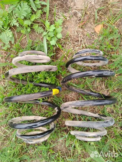 Задние пружины с проставками