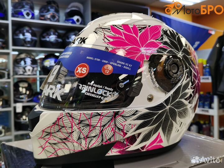 Шлем Shark ridill 1.2 nelum