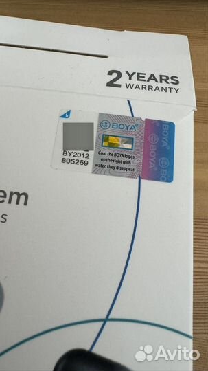 Беспроводной петличный микрофон boya wm3t2-d1