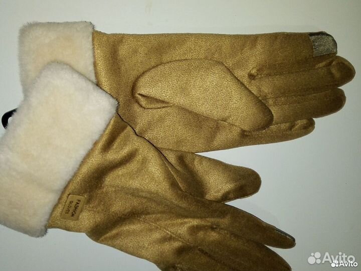 Женские демисезонные перчатки для сенсора