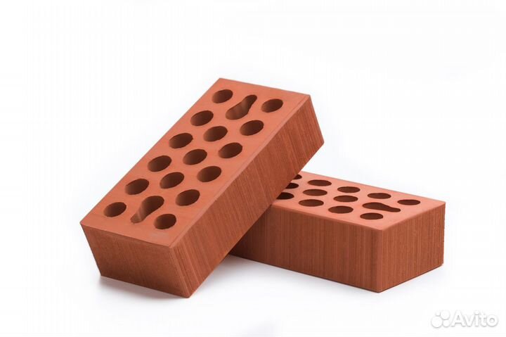 Кирпич облицовочный Красный Керма