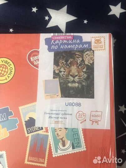 Картина по номерам новая 40 на 50