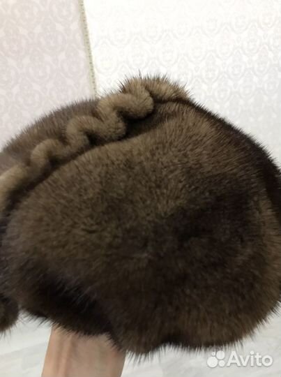 Берет норковый