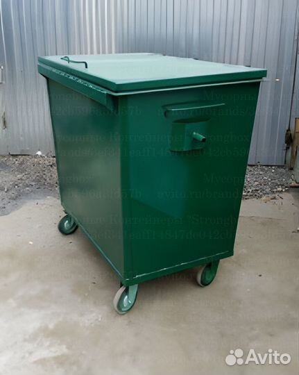 Евроконтейнер металлический 1,1 м3 L2177