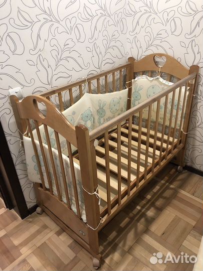 Кроватка детская. Красная Звезда (Можга)