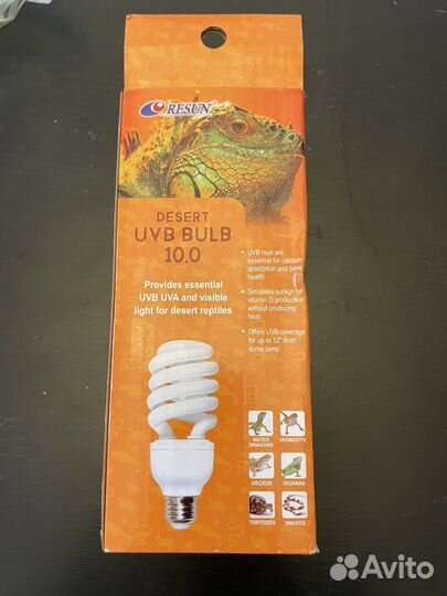 Лампа ультрафиолетовая для террариума 26Вт