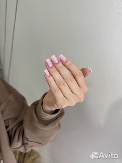 Маникюр с покрытием гель лак