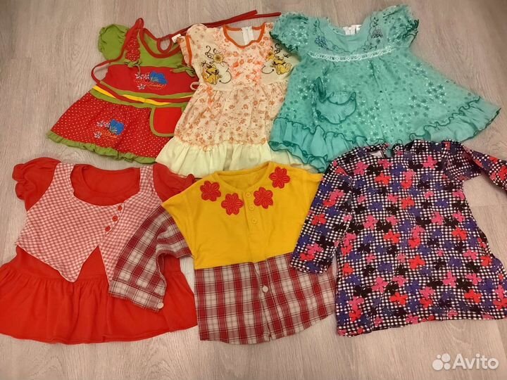 Вещи пакетом на девочку