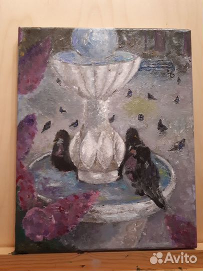 Картина. «Вестники у источника жизни»