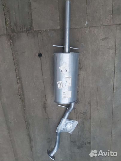 Глушитель на шевроле ланос