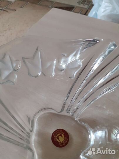 Хрустальная вазочка. Германия