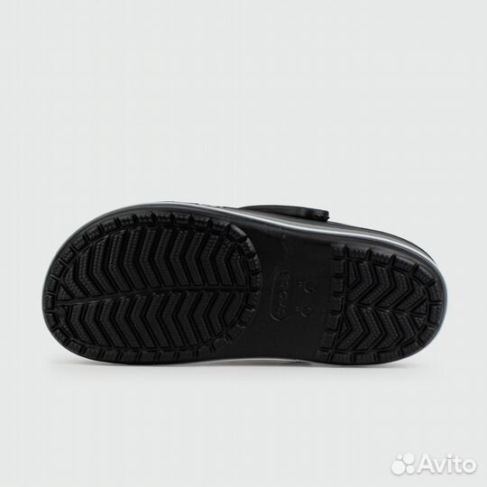 Сабо crocs Bayaband Cloc Black Grey Lines