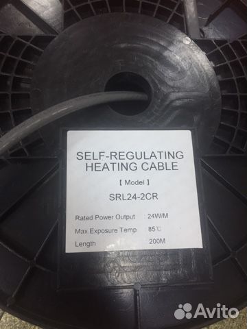 Саморегулирующийся Кабель nunicho SLR 24-2 CR UV