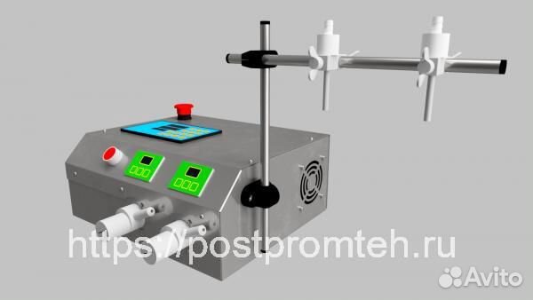 Дозатор с шестеренчатым насосом (2 сопла)