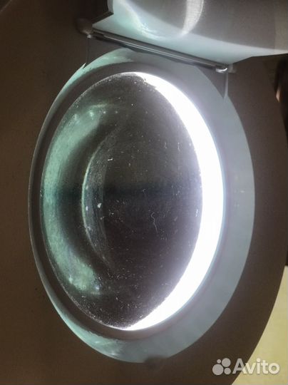 Лампа лупа напольная