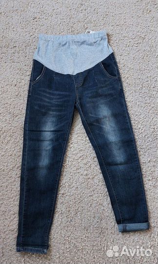 Джинсы и футболка для беременных