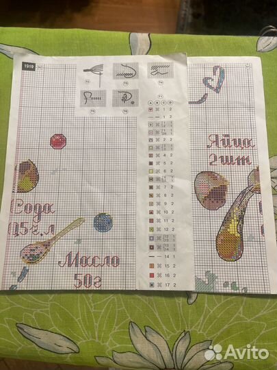 Схема для вышивания крестом