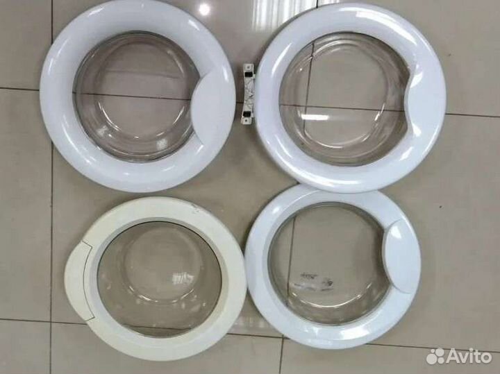 Дверцы, люки стиральных машин разных марок