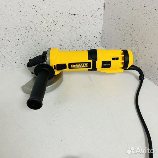 Болгарка DeWalt 1100\125 Жёлтый (Рассрочка /О3)