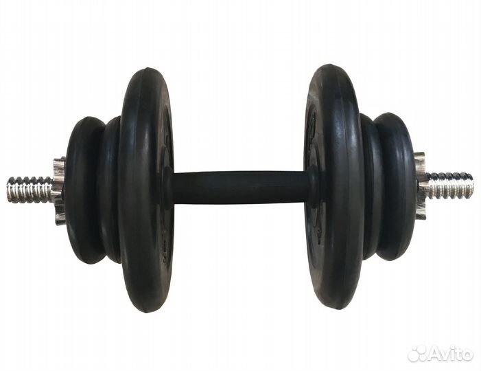 Гантель разборная вес 17 кг новая