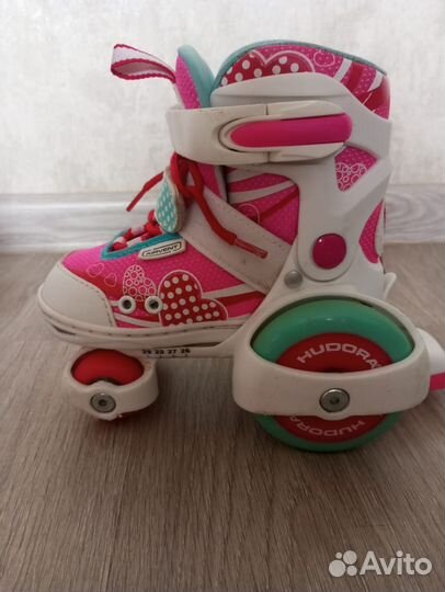 Роликовые коньки детские раздвижные