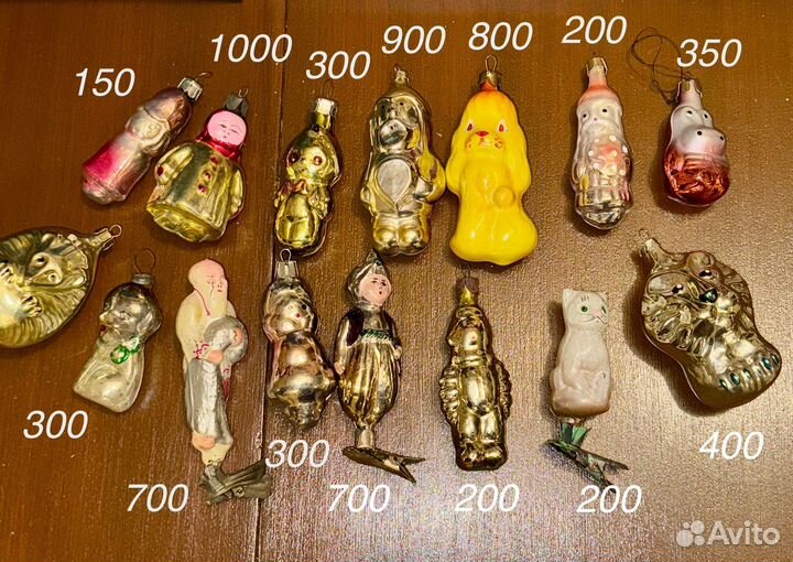 Елочные игрушки СССР