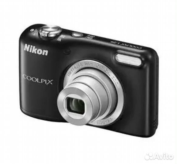 Компактный фотоаппарат nikon coolpix L29 черный