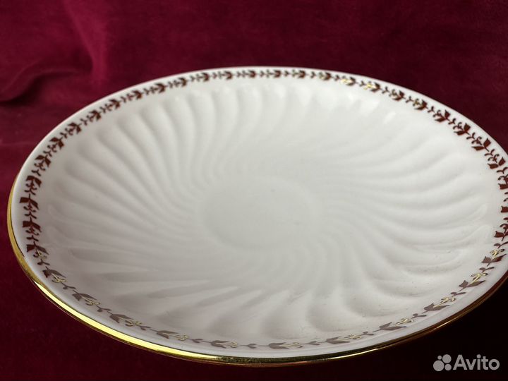 Ваза для фруктов на ножке СССР