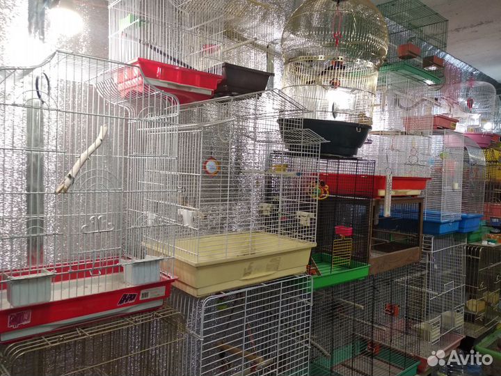 Клетки для птиц- морских свинок- крыс-дегу и тд