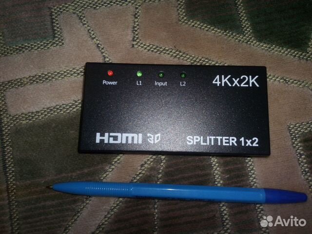Hdmi сплиттер 1х2