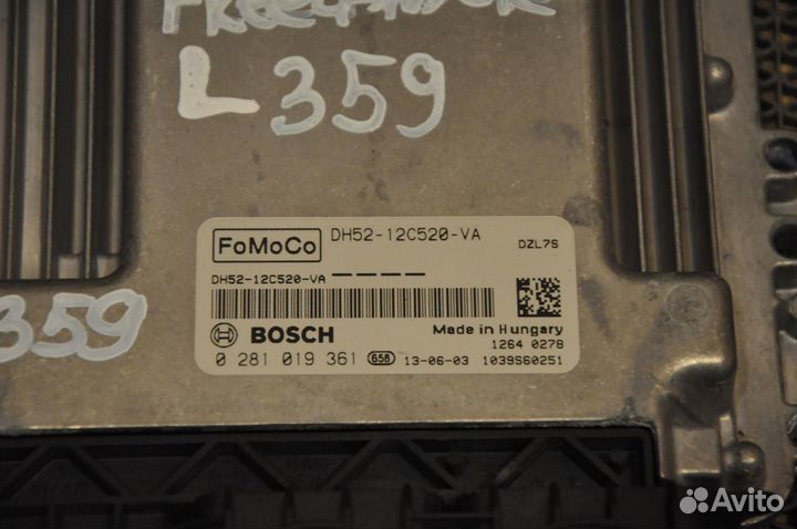 Блок управления двс land rover freelander L359