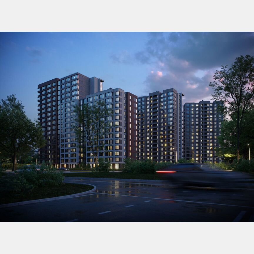 Квартира-студия, 25 м², 12/18 эт.