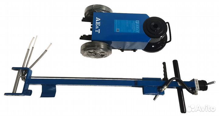 Домкрат пневмогидравлический подкатной 50т