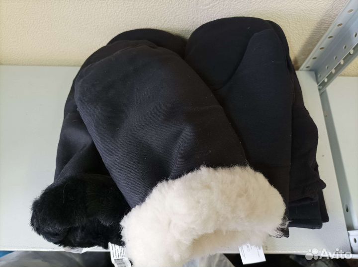 Рукавицы зимние, меховые