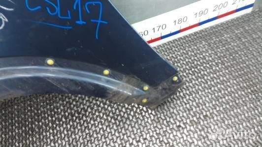 Крыло переднее левое land rover discovery 3 (CSL17