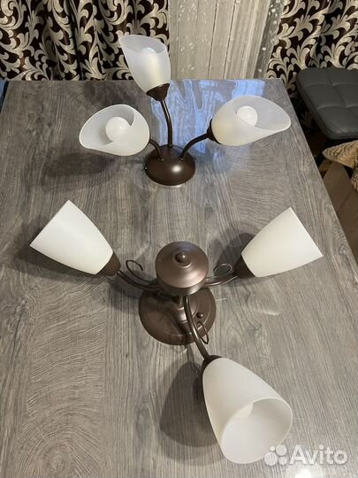 Люстра бу