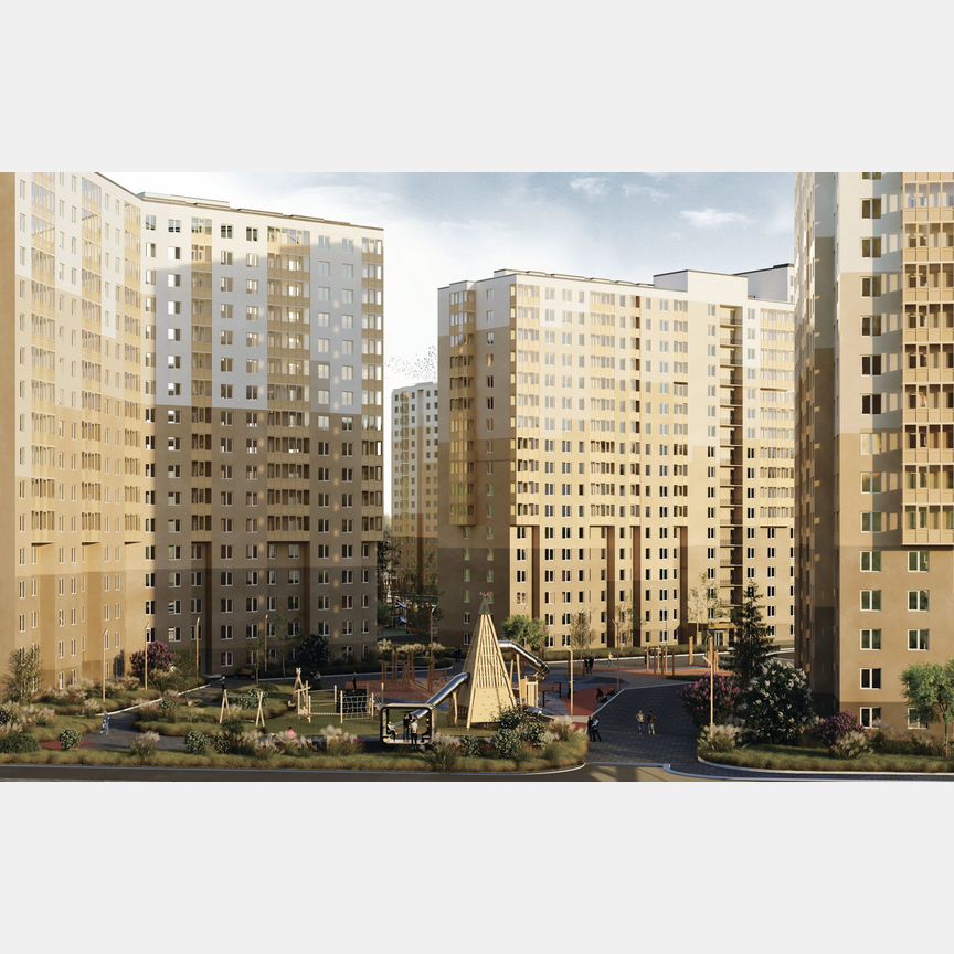 1-к. квартира, 34,4 м², 6/17 эт.