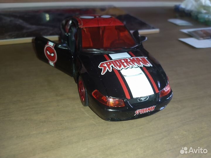 1:24 Mustang Cobra 1999 1:18 Джип, мото и др