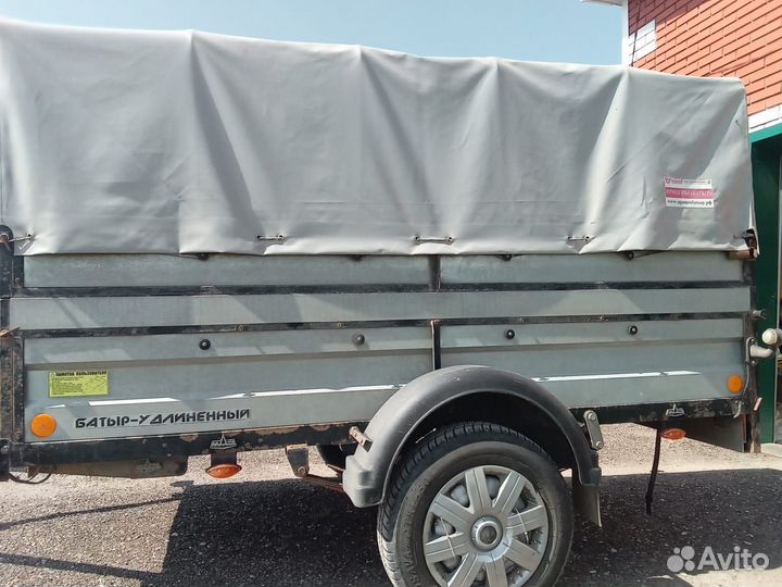 Тент на легковой прицеп
