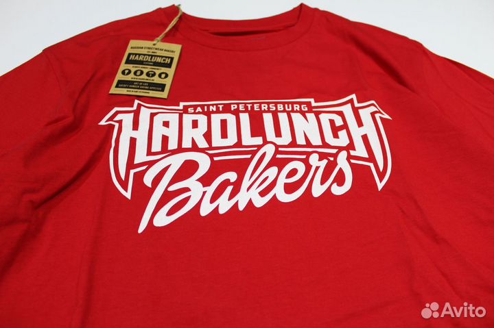 Футболки Оригинал Hard Lunch Bakers Red (S, L, XL)