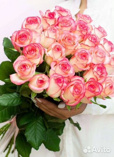 Розы высокие.Букеты